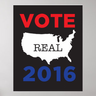 Vote na América Real 2016 Poster
