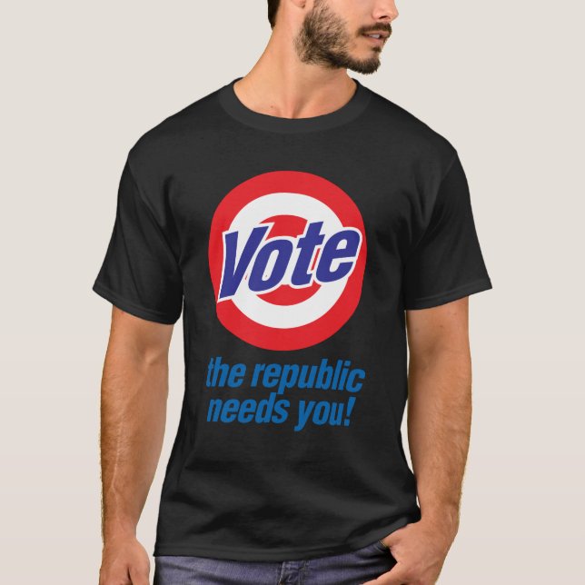 Vote Republic T-Shirt (Frente)