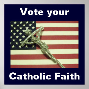 Vote seu poster católico da fé