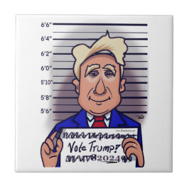 Vote Trump Cerâmica Azulejo