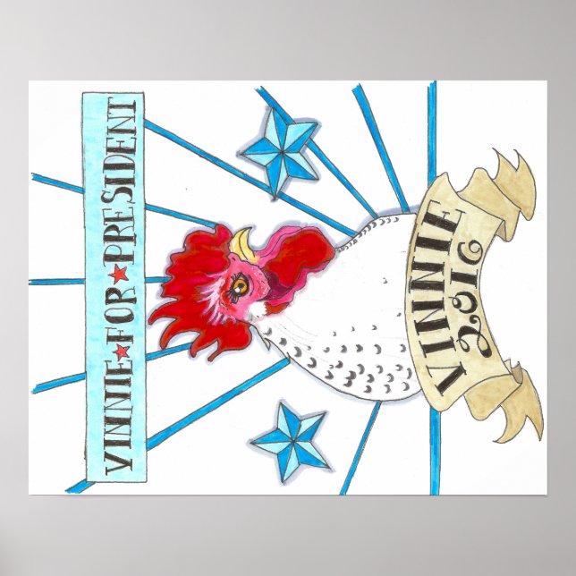 Vote Vinnie Poster (Frente)