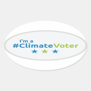 Votei a favor da folha de autocolantes do planeta