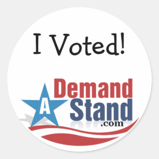 Votei! Adesivo