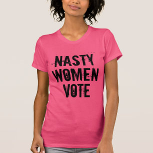Voto desagradável das mulheres: T-shirt 2016