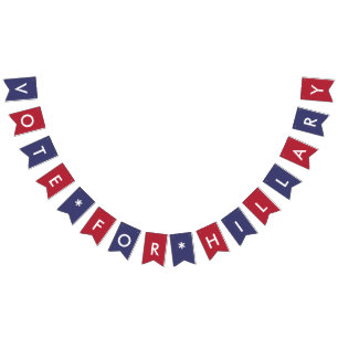 Voto para a bandeira americana Democrática de