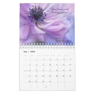 Votos de Amor Floral Calendário 2023