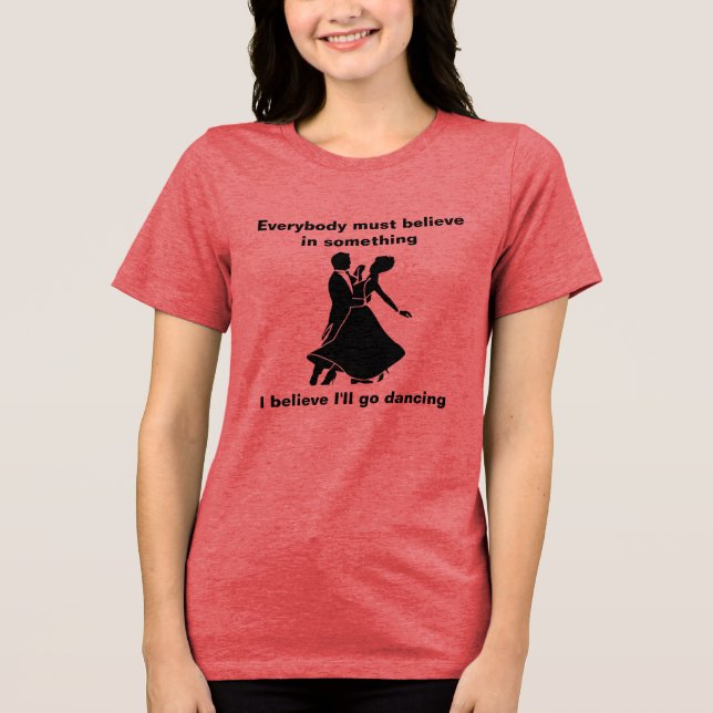 Vou dançar T-Shirt (Frente)