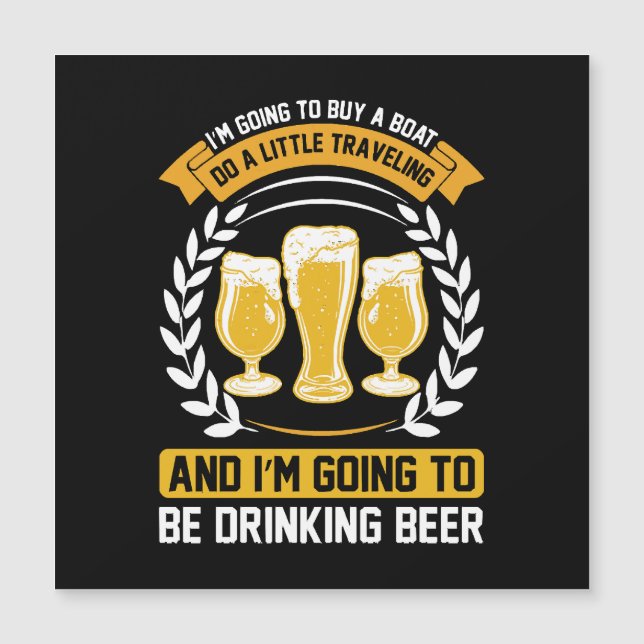 Vou estar bebendo cerveja (Frente)