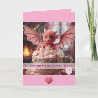 Vou manter isso curto e doce. Seja minha. Cartão d