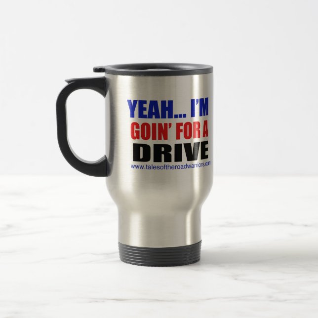 Vou para uma Caneca de viagem de drive (Esquerda)