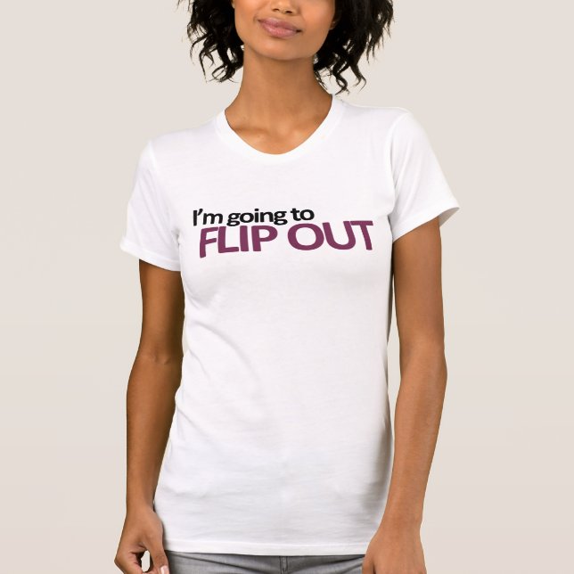 Vou Sacudir a camiseta feminina (Frente)