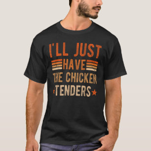 Vou Só Ter A Camiseta De Tiras De Frango, frango