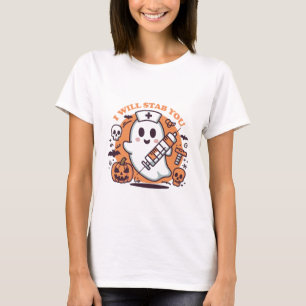 Vou te apunhalar pela camisa do Dia das Bruxas