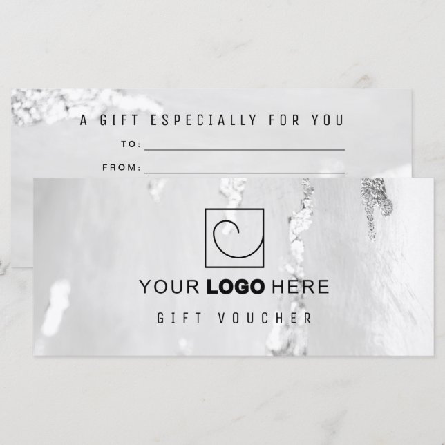 Voucher/Certificado de Folha de Silver Clássica (Frente/Verso)