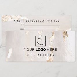 Voucher/Certificado de Presente Moderno e Sofistic