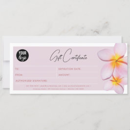 Voucher de Certificado de Oferta de Logotipo Comer