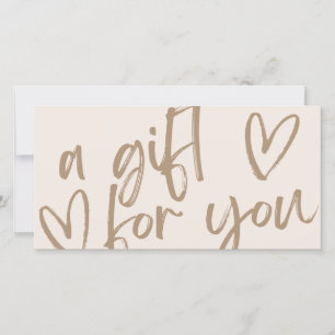 Voucher de Certificado de Presente Moderno