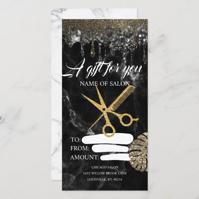 Voucher de Certificados de Potências do Bar de Sal (Frente/Verso)