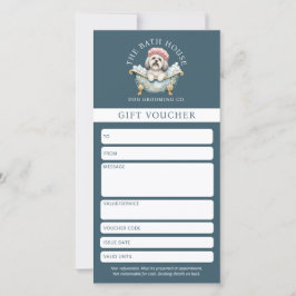 Voucher de Presente de Salão de Embelezamento de C