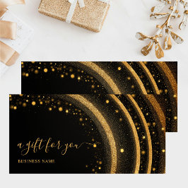 Voucher Moderno de Certificado de Presente de Nata