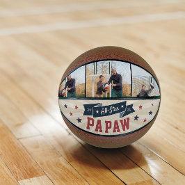 Vovô de Fotografia Personalizada Papaw All-Star