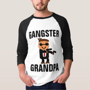 VOVÔ do GÂNGSTER, t-shirt engraçados das camise