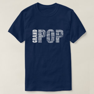 Vovô do t-shirt do presente do dia dos pais de