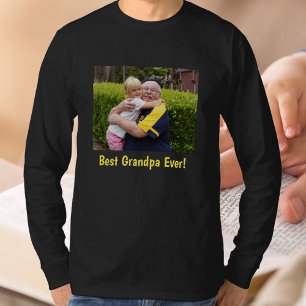 Vovô Foto de T-Shirt Pai de Natal