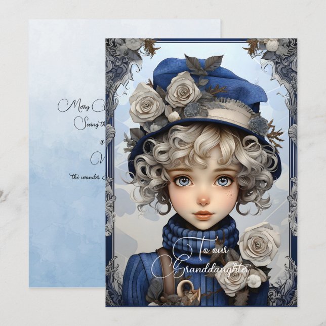 Vovó Loira de Natal (Frente/Verso)