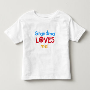 Vovó me ama T-shirts e presentes