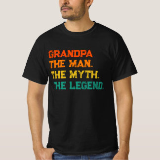 Vovô O Homem O Mito A Lenda T-Shirt