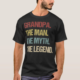 Vovô O Homem O Mito A Lenda T-Shirt