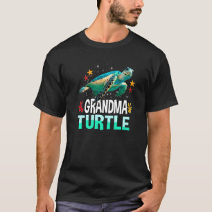 Vovó Turtle Família Correspondente Camisas Tartaru