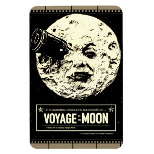 *VOYAGE para a LUA* Íman flexível