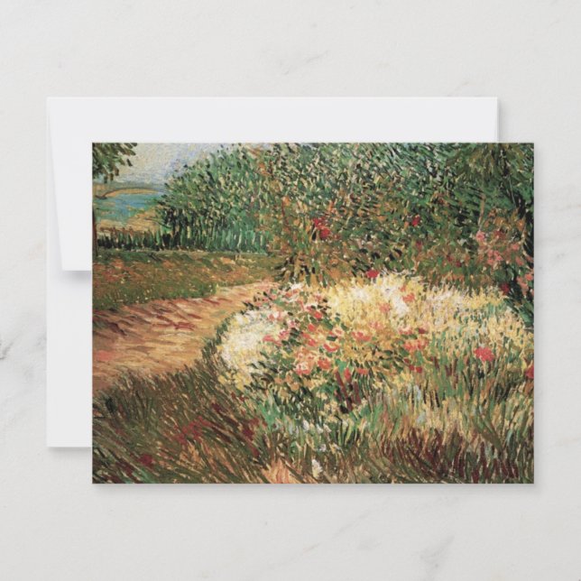 Voyer d'Argenson Park Asnieres por Vincent van Gog (Frente)