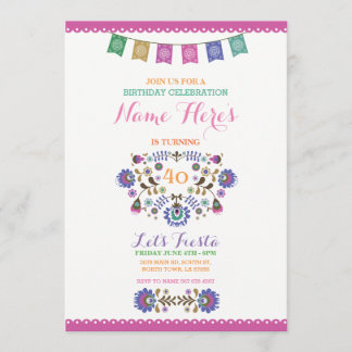 Voz de Natal Rosa Fiesta - Convite para o México