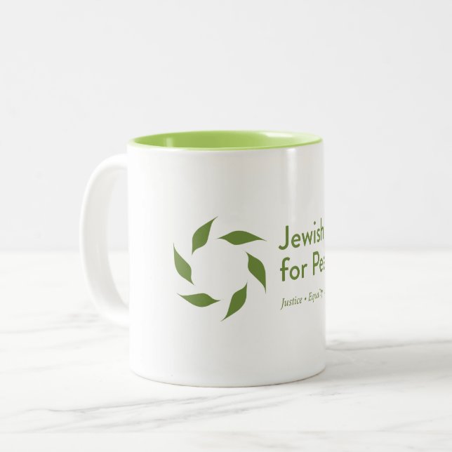 Voz judaica para a caneca da paz (Frente Esquerda)