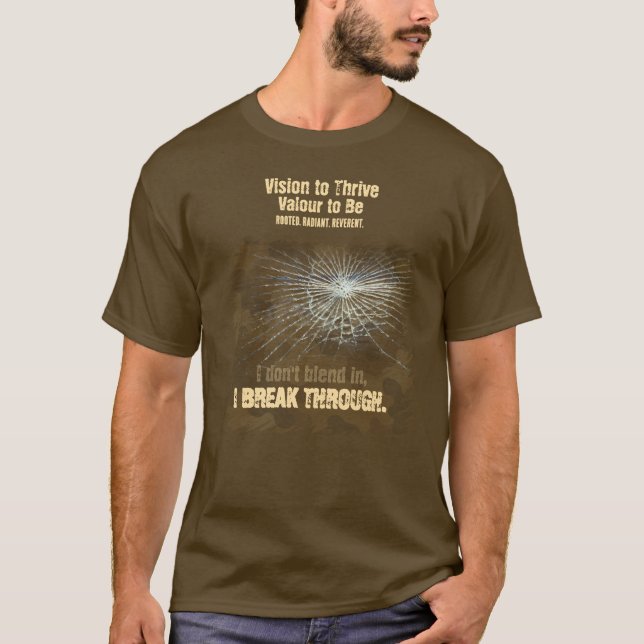 VTVB-BREAKTHRU2-BRN-T - Camiseta (Frente)
