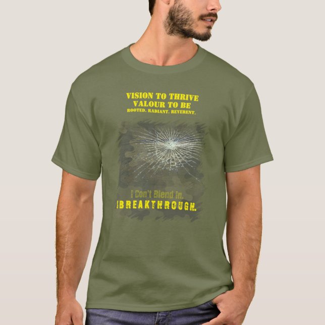 VTVB-BREAKTHRU2-GRN-T - T-Shirt (Frente)