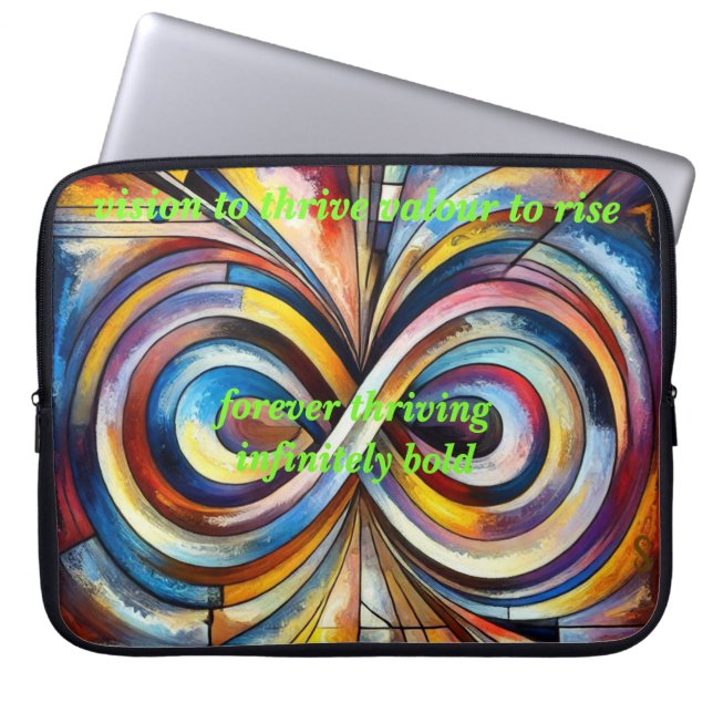 VTVR-ABSTRACT-PINFINITY2-LTS - Capas para Laptop (Frente)