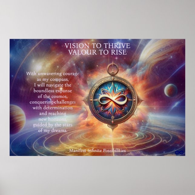 VTVR-ABSTRACTCOMPASS1-POSTER - POSTER (Frente)