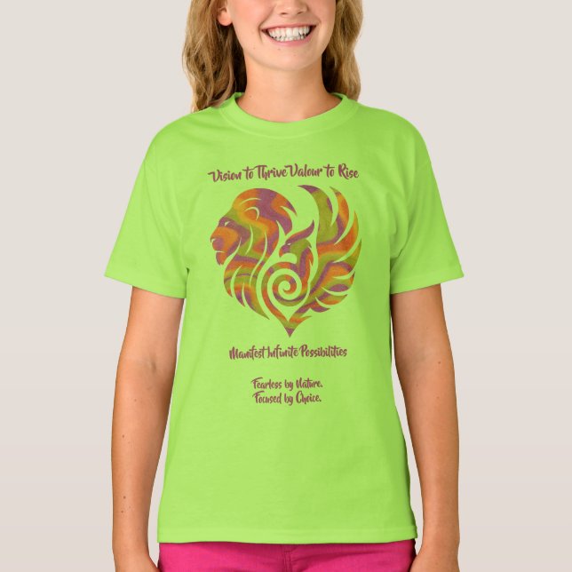 VTVR-FEARLESSFOCUSED1-YG-T - T-Shirt (Frente)