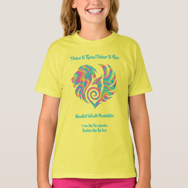 VTVR-RISEFEARLESS2-YG-T - Camiseta (Frente)