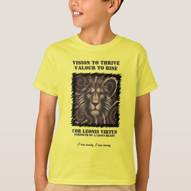 VTVRCLV-RISESTEADYSTRONG-T - T-Shirt (Frente)