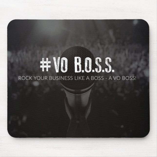 VVO BOSS Rode seu mouse Pad (Frente)