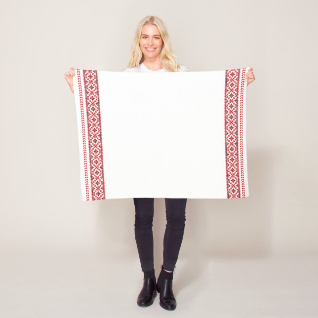 Vyshyvanka Ucraniano bordado em cobertor (In Situ)