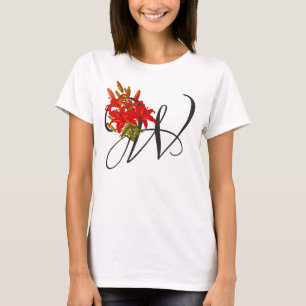 W inicial, Wood Lily T-Shirt