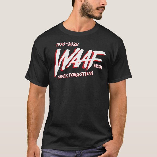 WAAF - Nunca Esqueceu o T-Shirt Clássico (Frente)