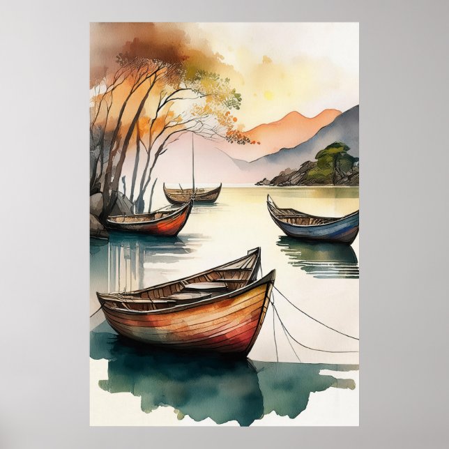 Wabi-Sabi Art Poster (Frente)