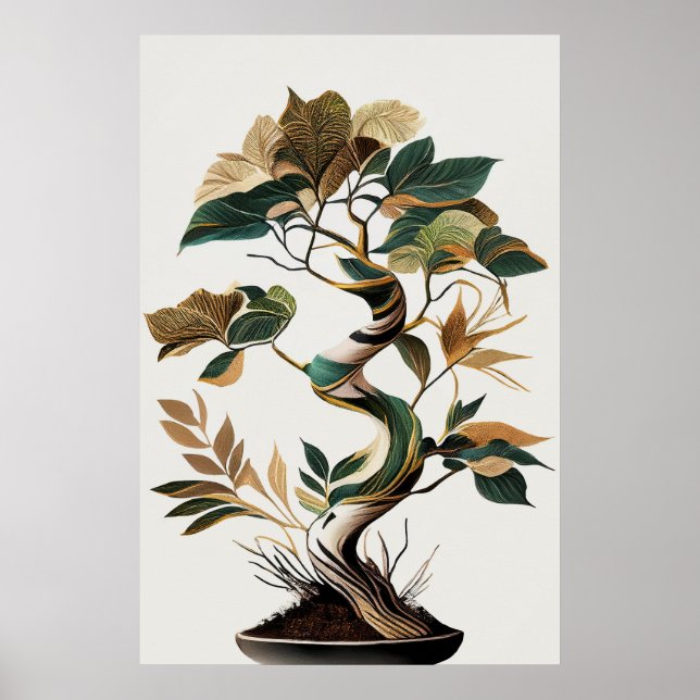 Wabi-Sabi Art Poster (Frente)